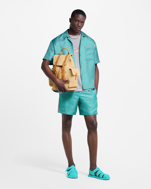 Ready to Wear Pantalones Shorts Monograma de seda | Louis Vuitton ®